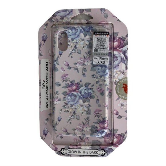 NEW  iPhone X/XS Floral Pattern Phone Case - Picture 1 of 9